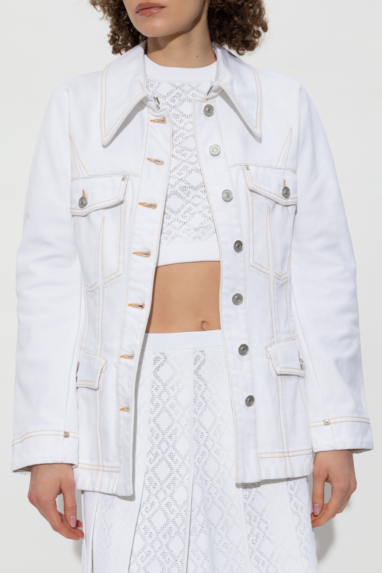 ジャケット GIVENCHY SS25 Denim jacket (BW00QC5YB4 104) White Denim jacket Givenchy - Vitkac AS
